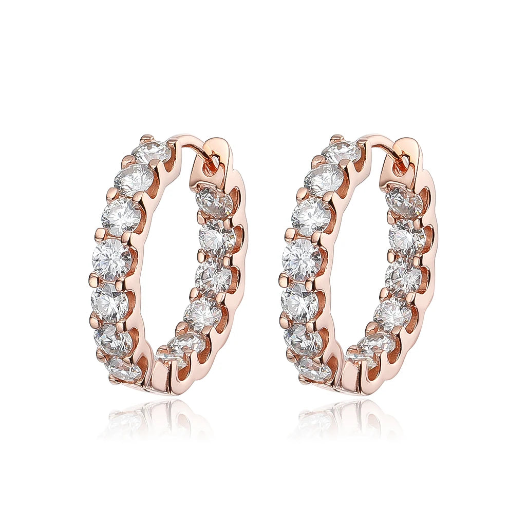 Luminous Elegance Hoops