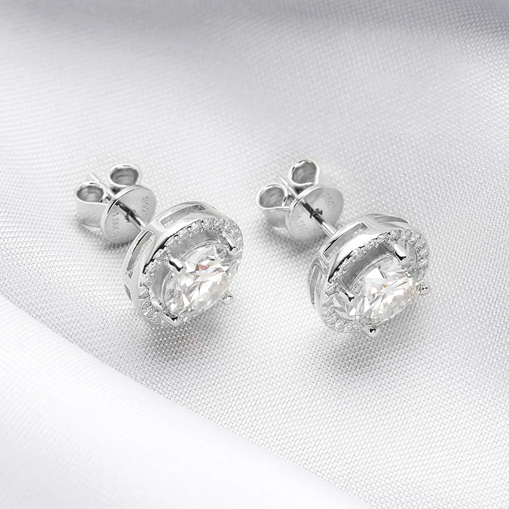 Stellar Radiance Moissanite Studs