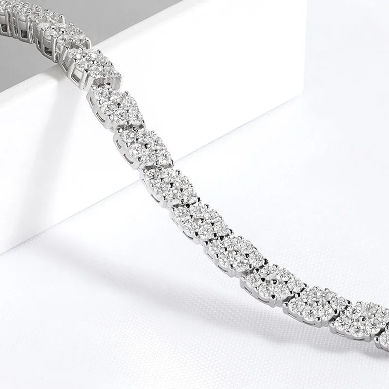 Lustrous Harmony Tennis Bracelet