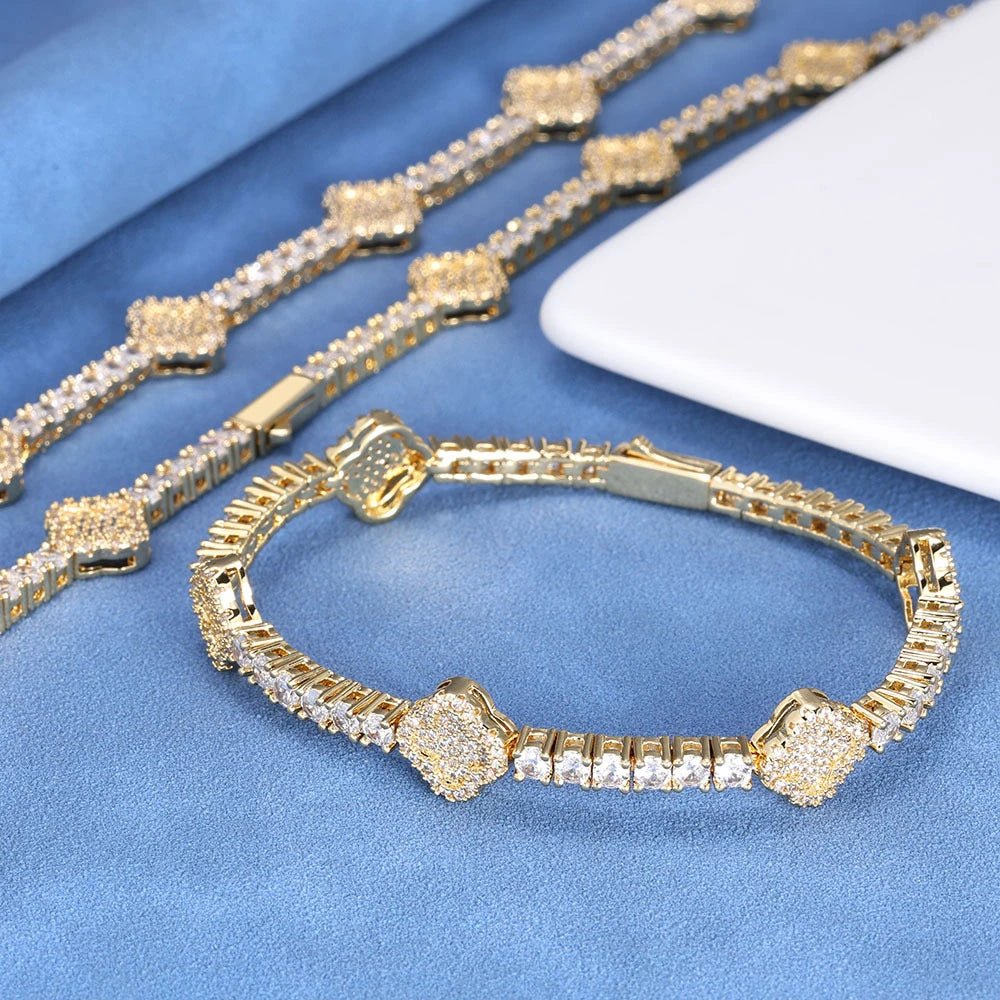 Four Leaf Clover Bracelet