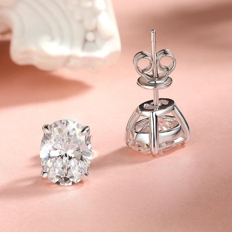 Victoria Elegance Oval Studs