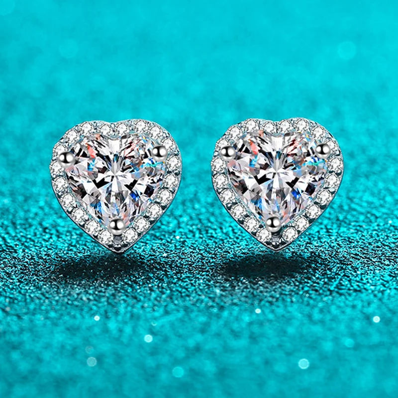 Evermore Heart Studs