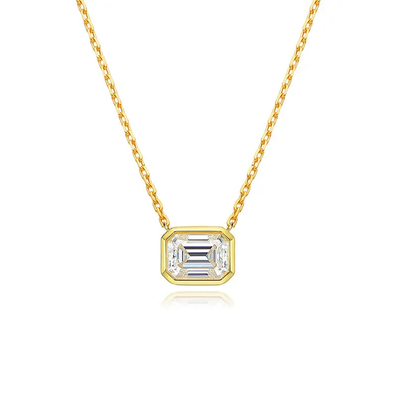 Isabella Luxe Bezel Necklace