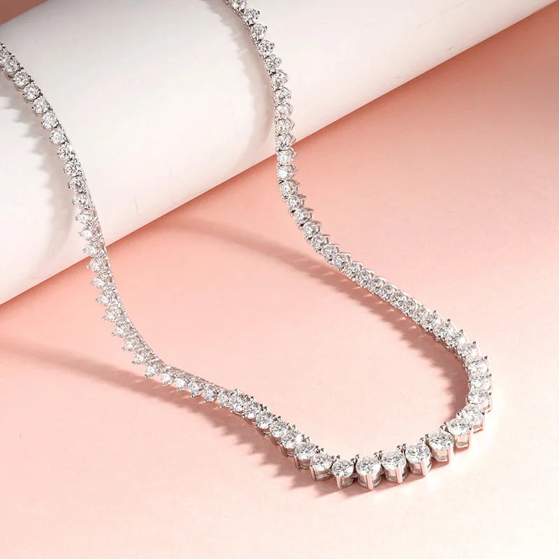 Diamond Cascade Necklace