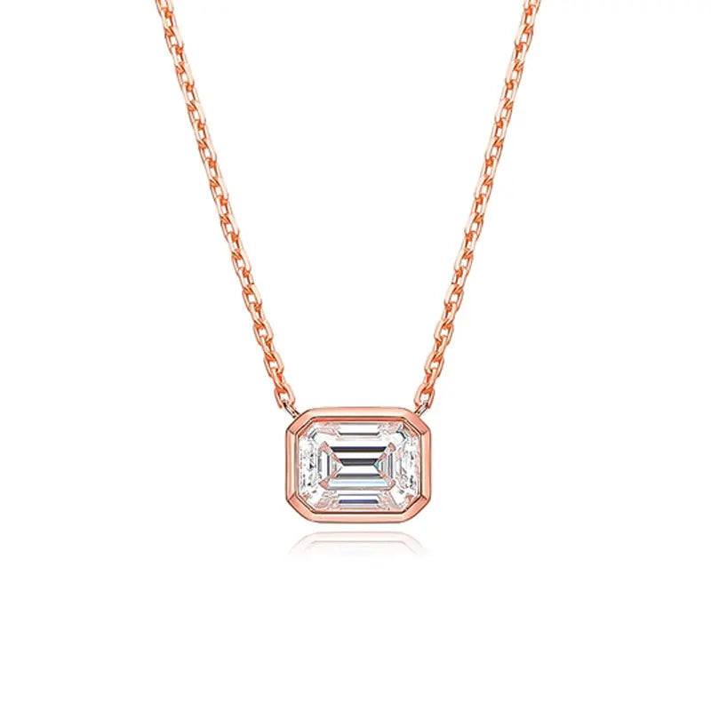 Isabella Luxe Bezel Necklace