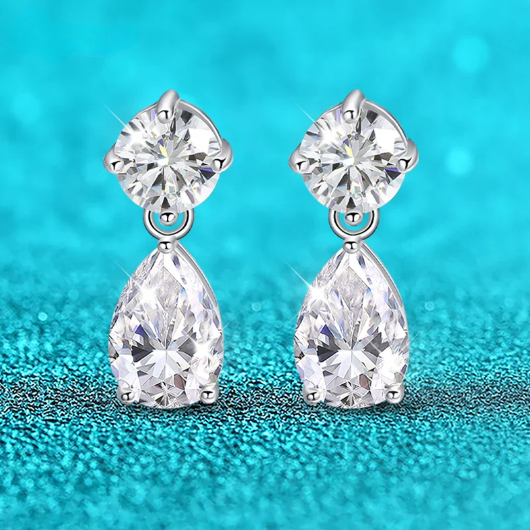 Camila Crystal Teardrop Earrings