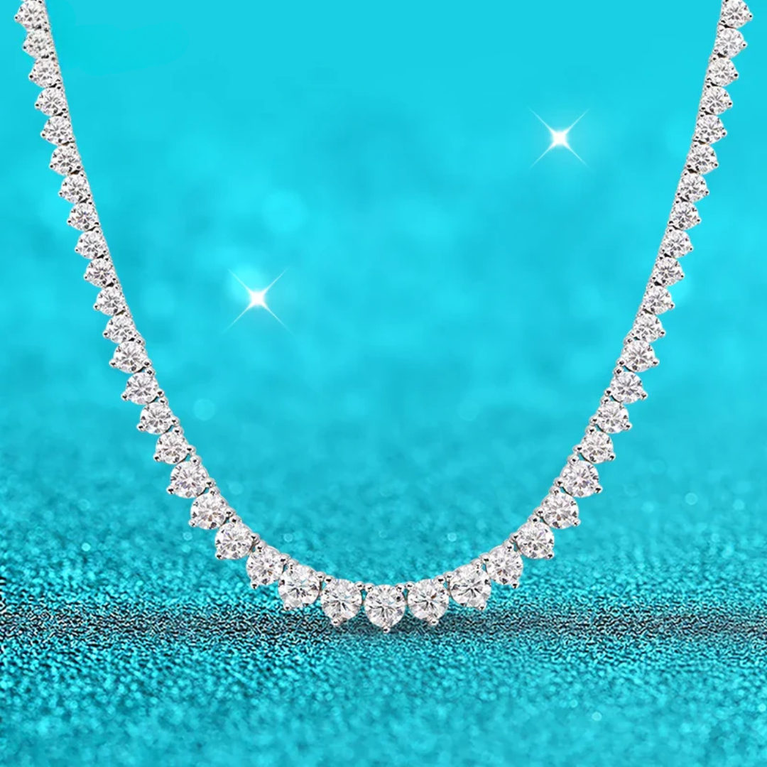 Diamond Cascade Necklace